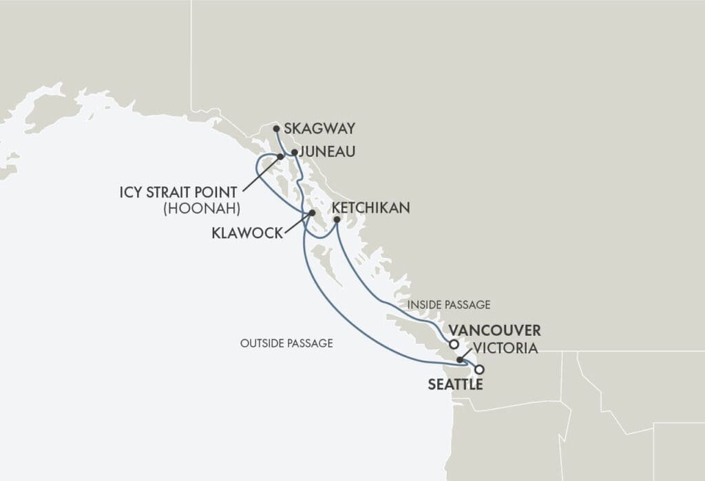 Regent Seven Seas Vancouver to Seattle