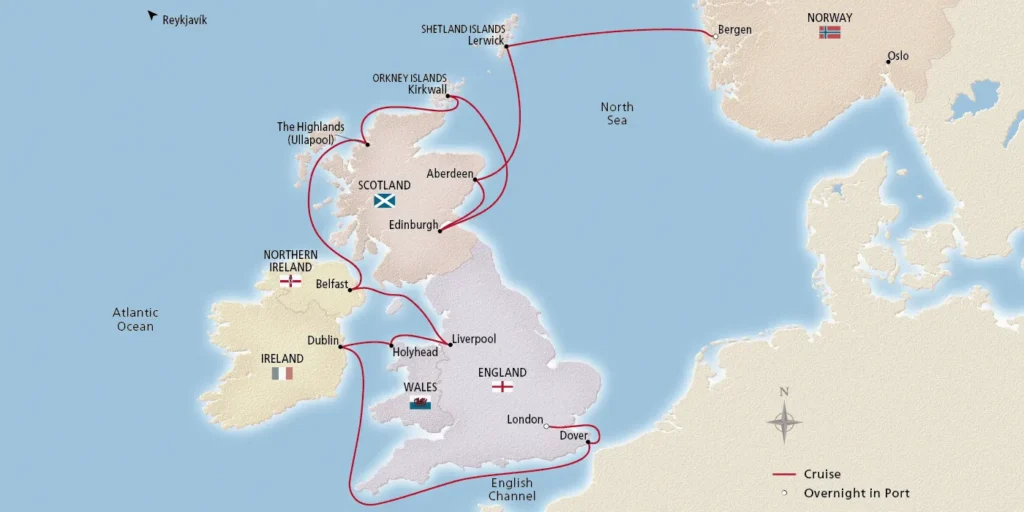 British Isles Explorer Map