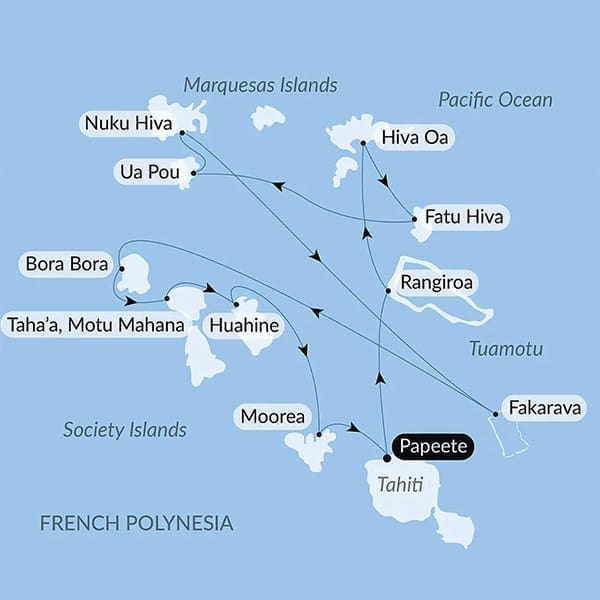Marquesas, Tuamotus & Society Islands on MS Paul Gauguin